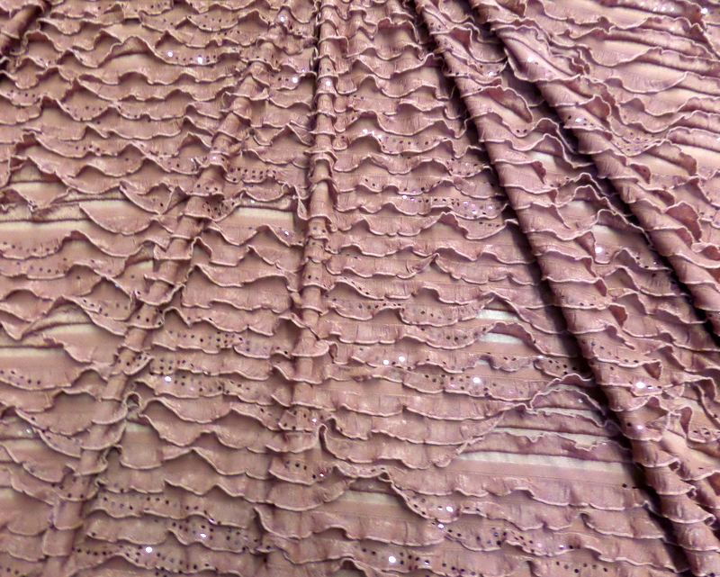 12.Copper-Copper Salsa Ruffle With Sequins